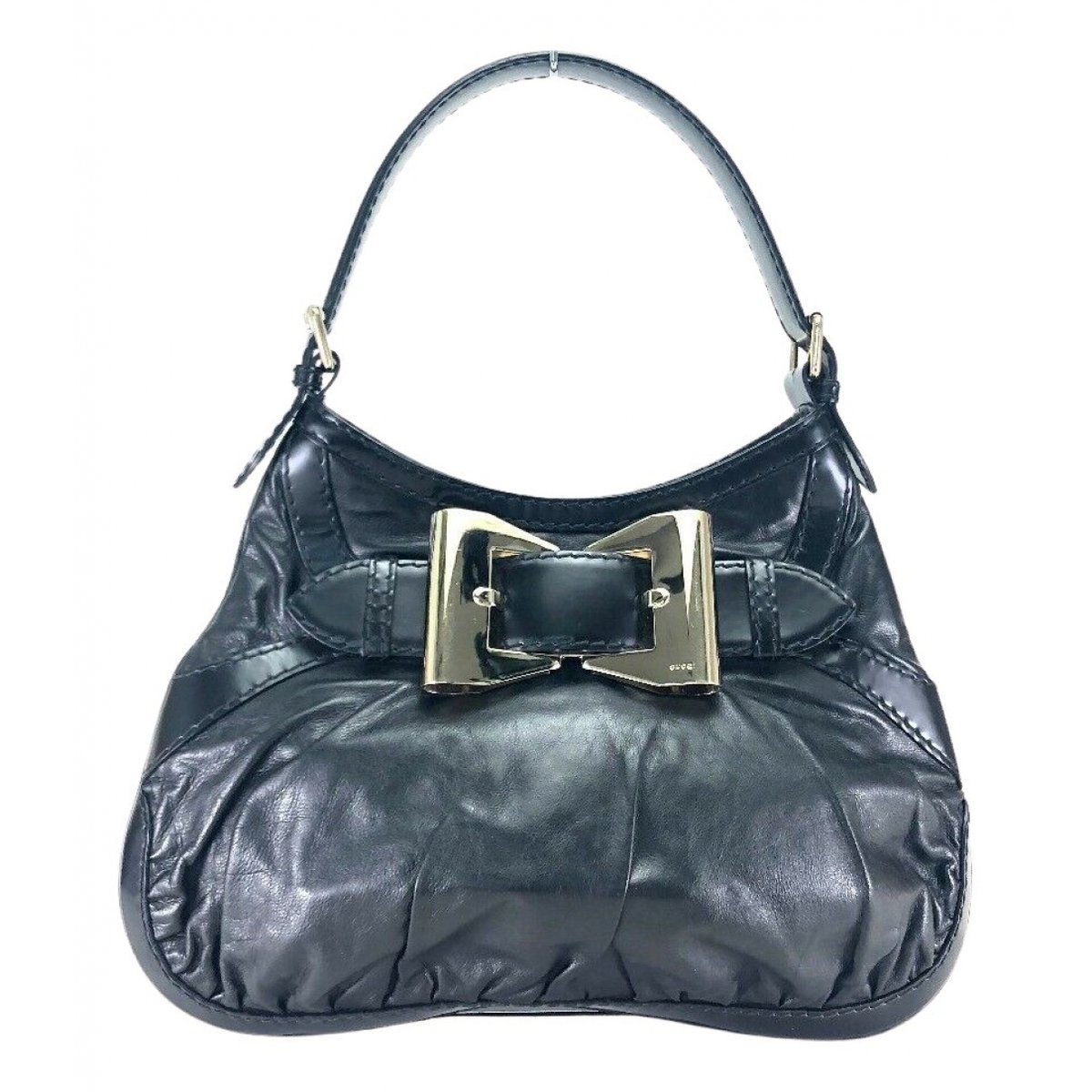Hobo leather handbag