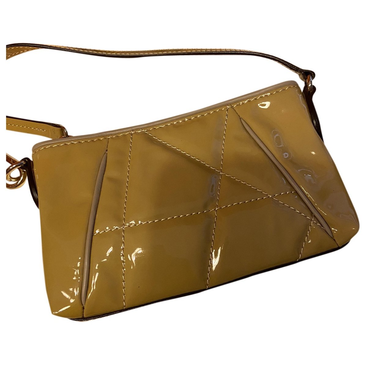 Patent leather handbag