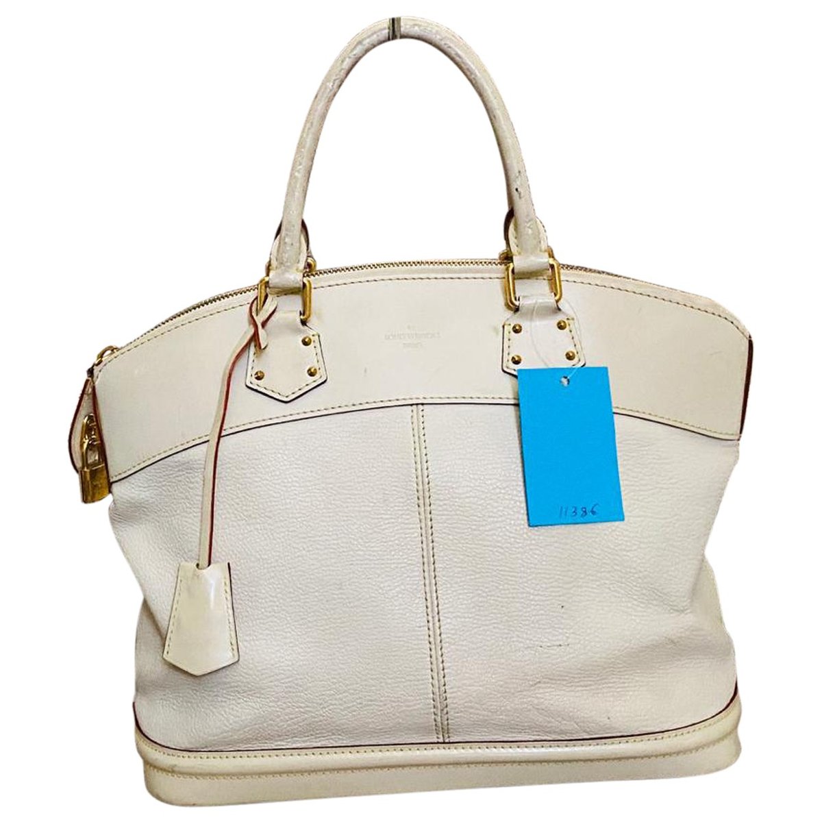 Lockit leather handbag