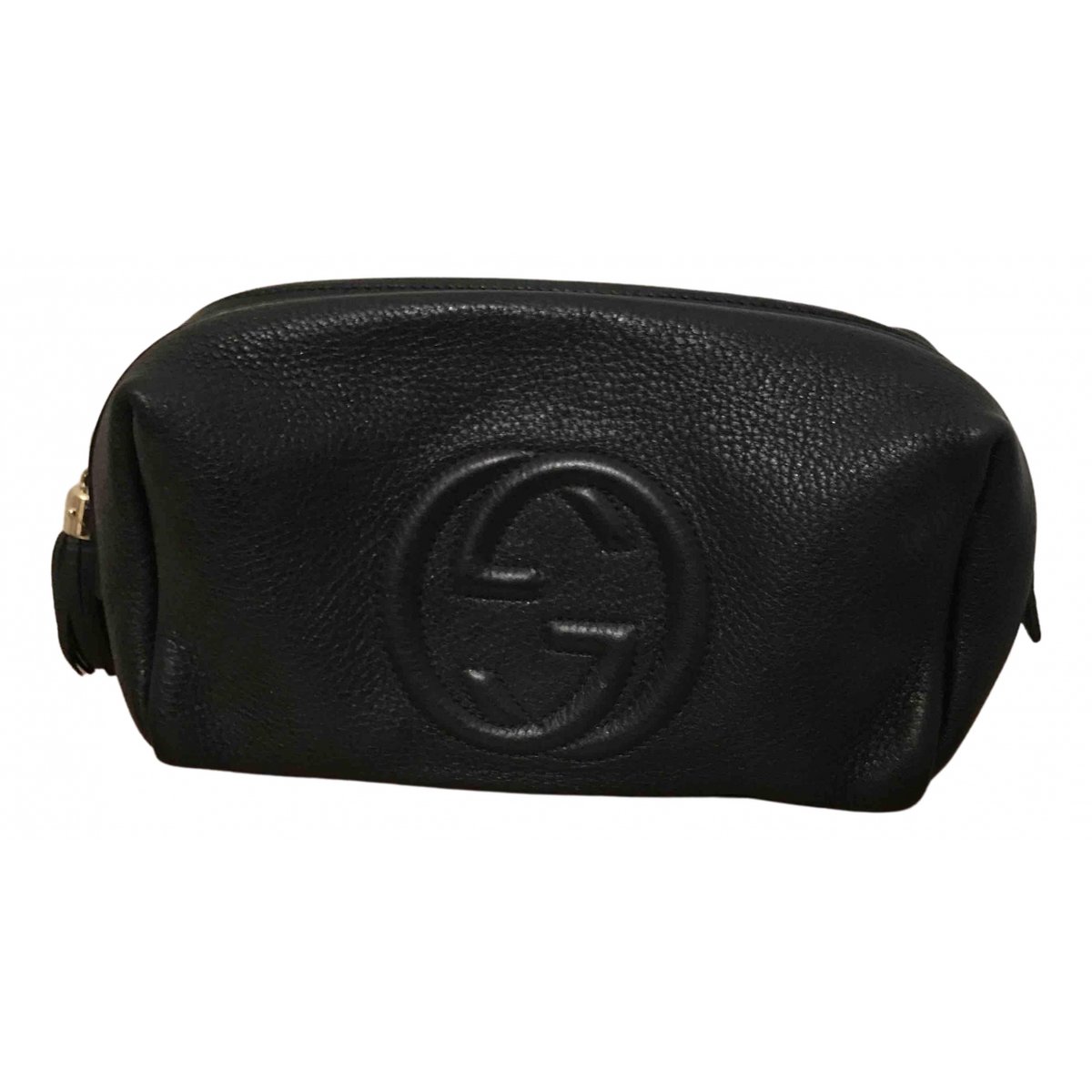 Soho leather clutch bag