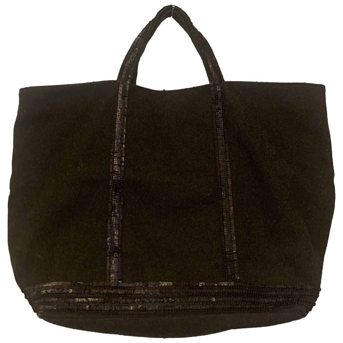 Cabas wool tote