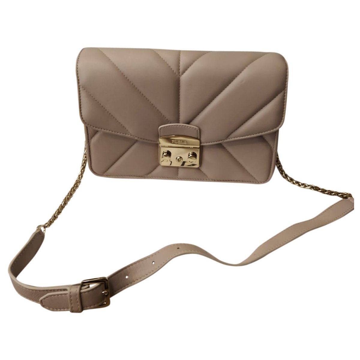 Metropolis leather handbag