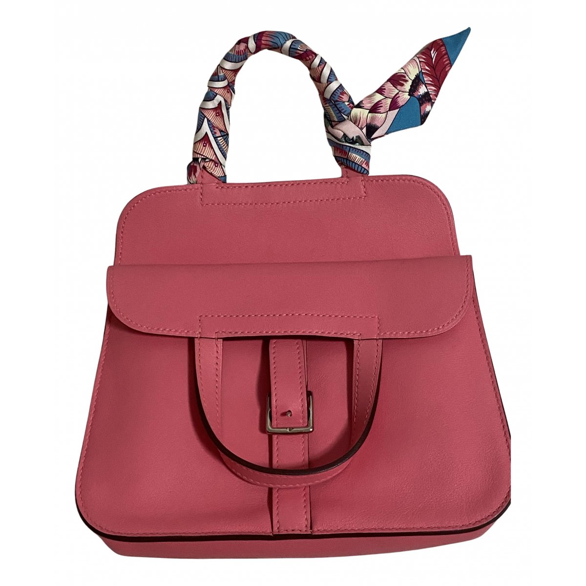 Halzan leather handbag
