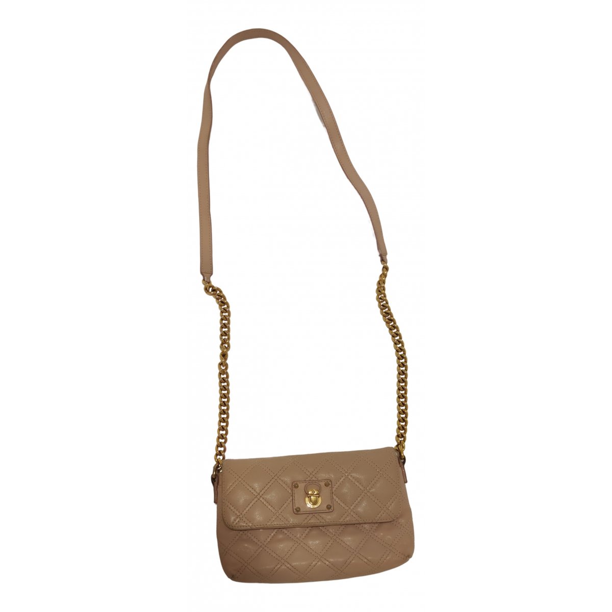 Single leather crossbody bag
