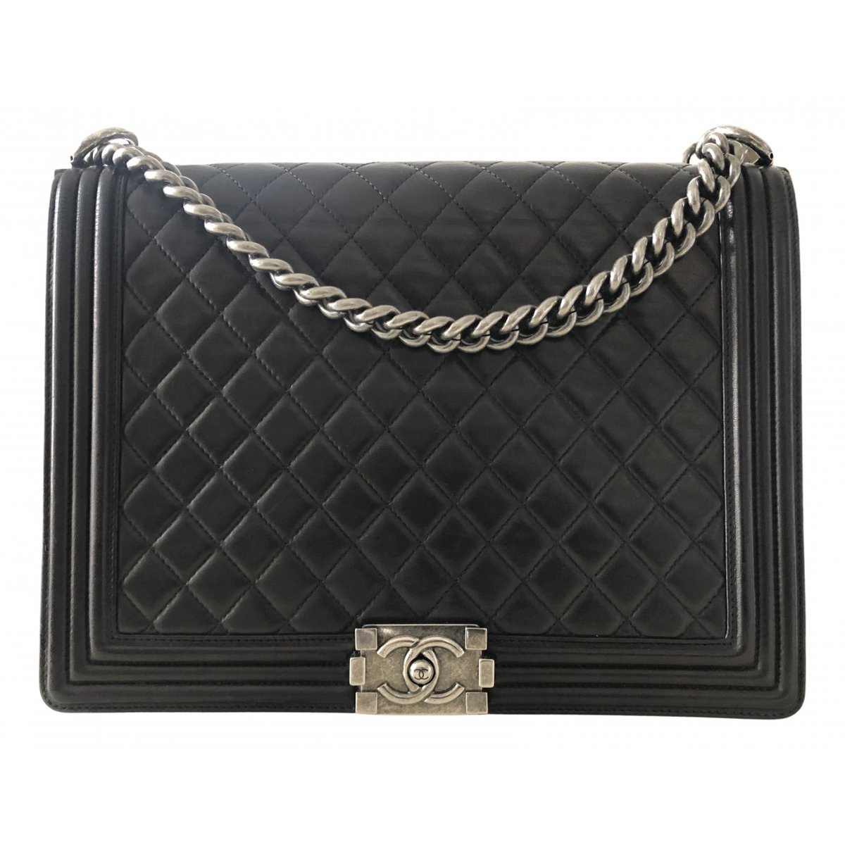 Boy leather crossbody bag