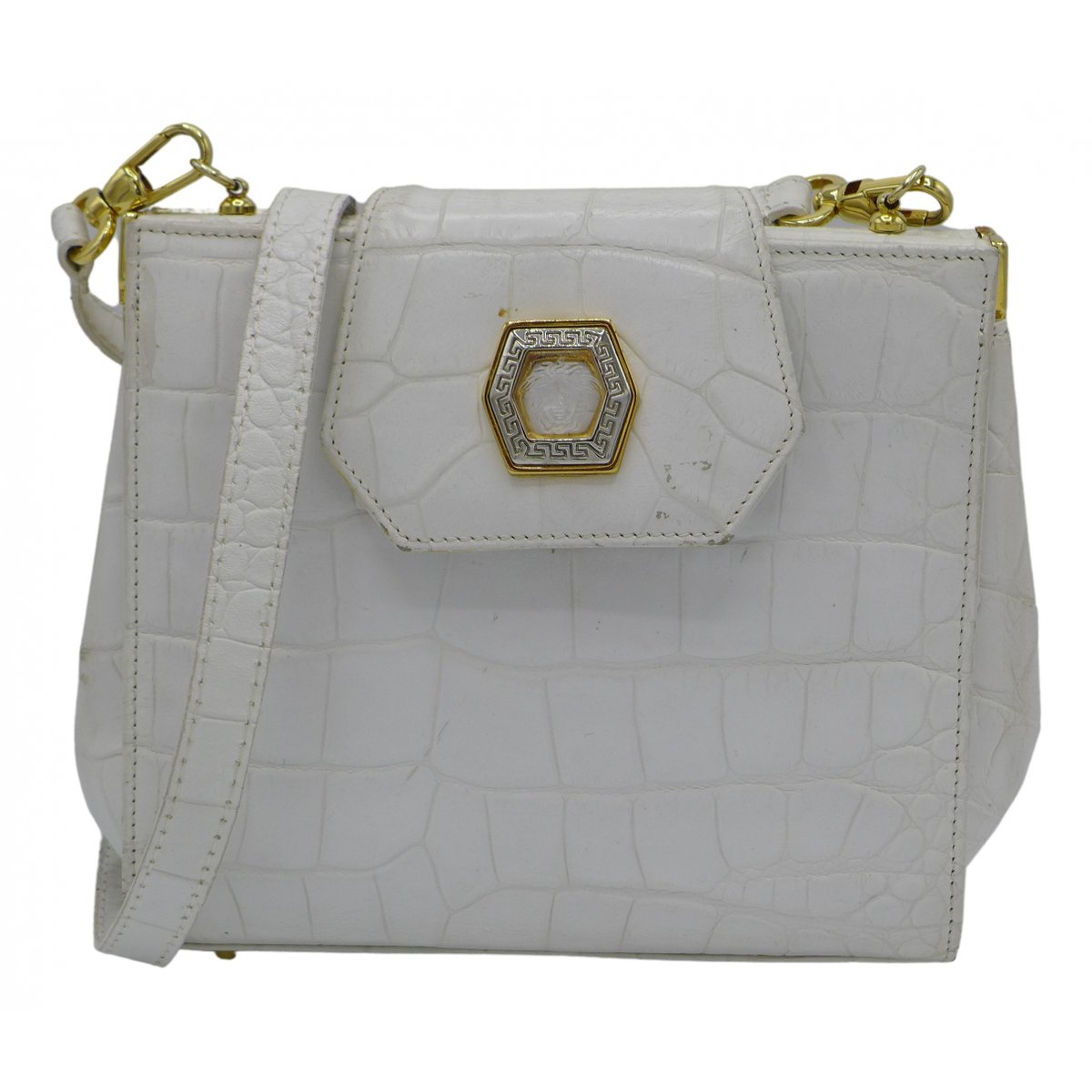 Icon leather crossbody bag