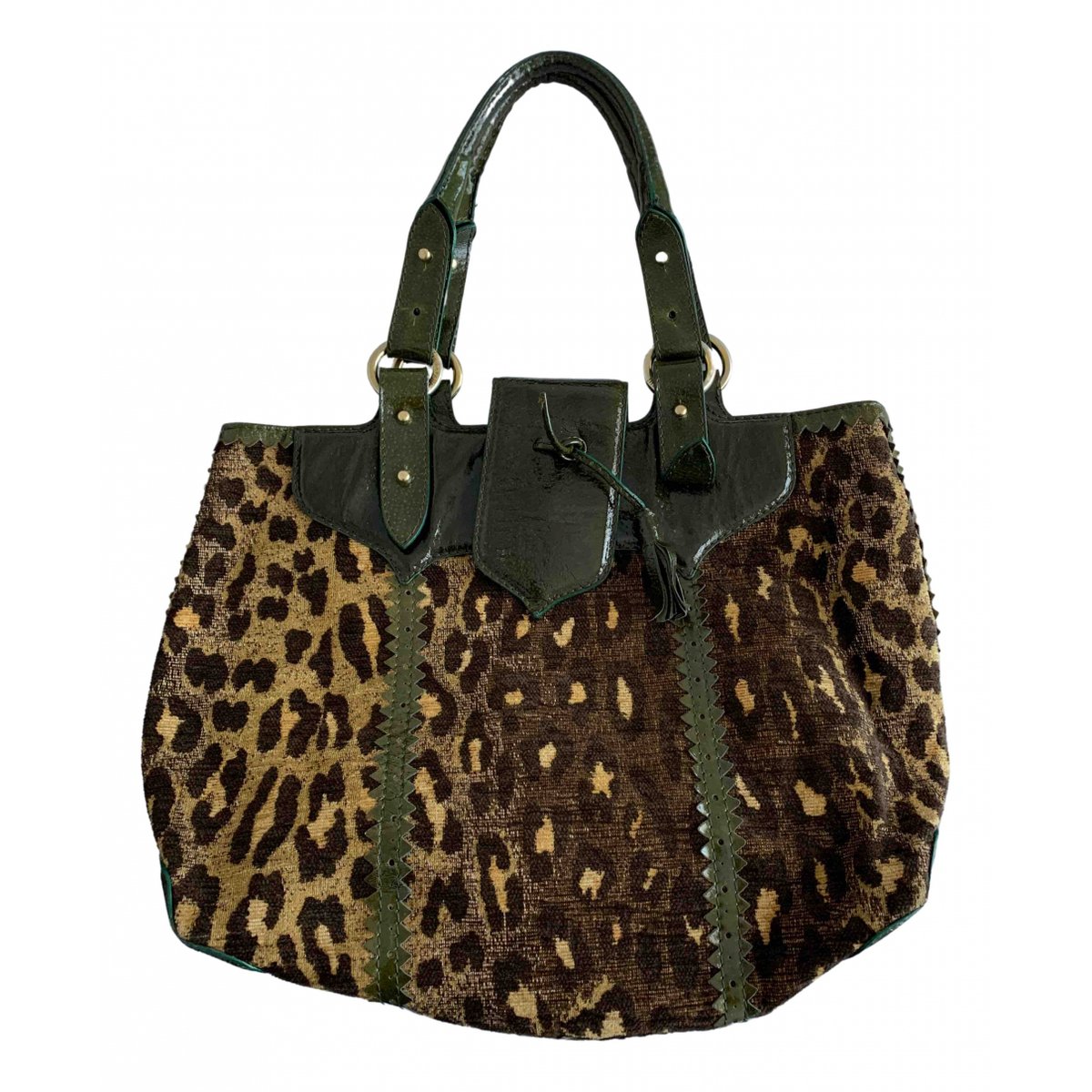 Velvet handbag