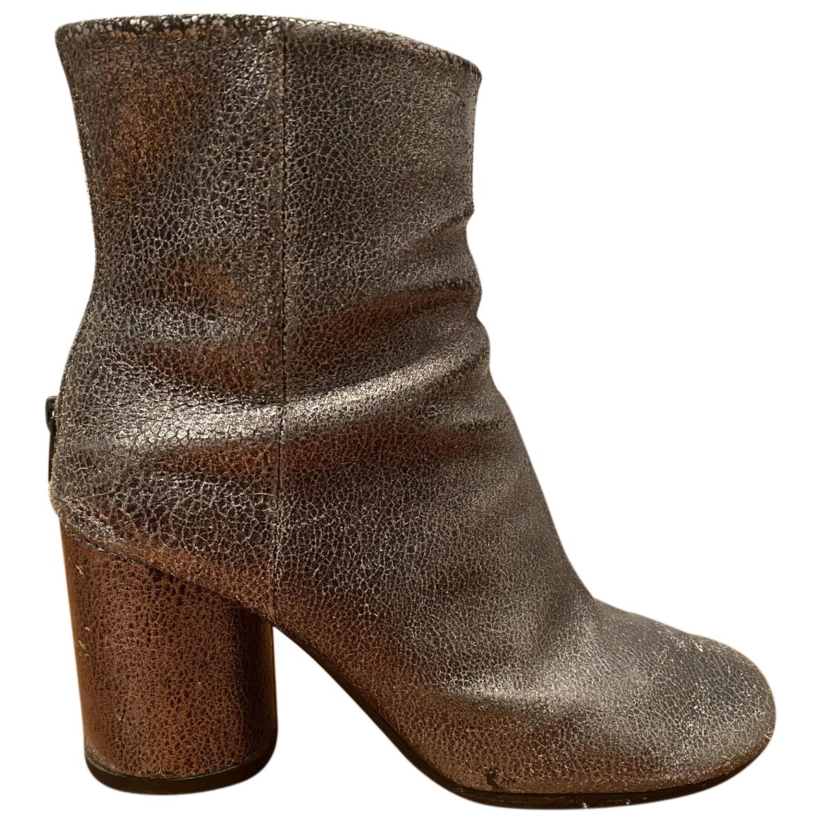 Tabi leather boots