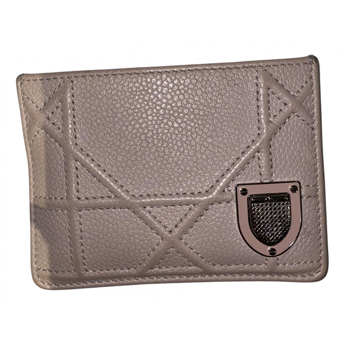 Diorama leather wallet