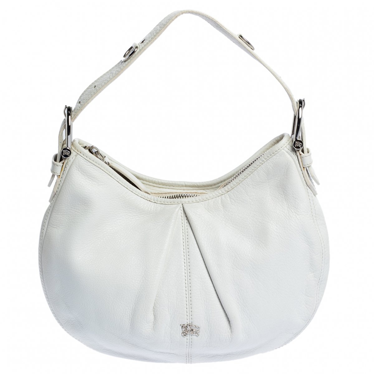 Hobo leather handbag