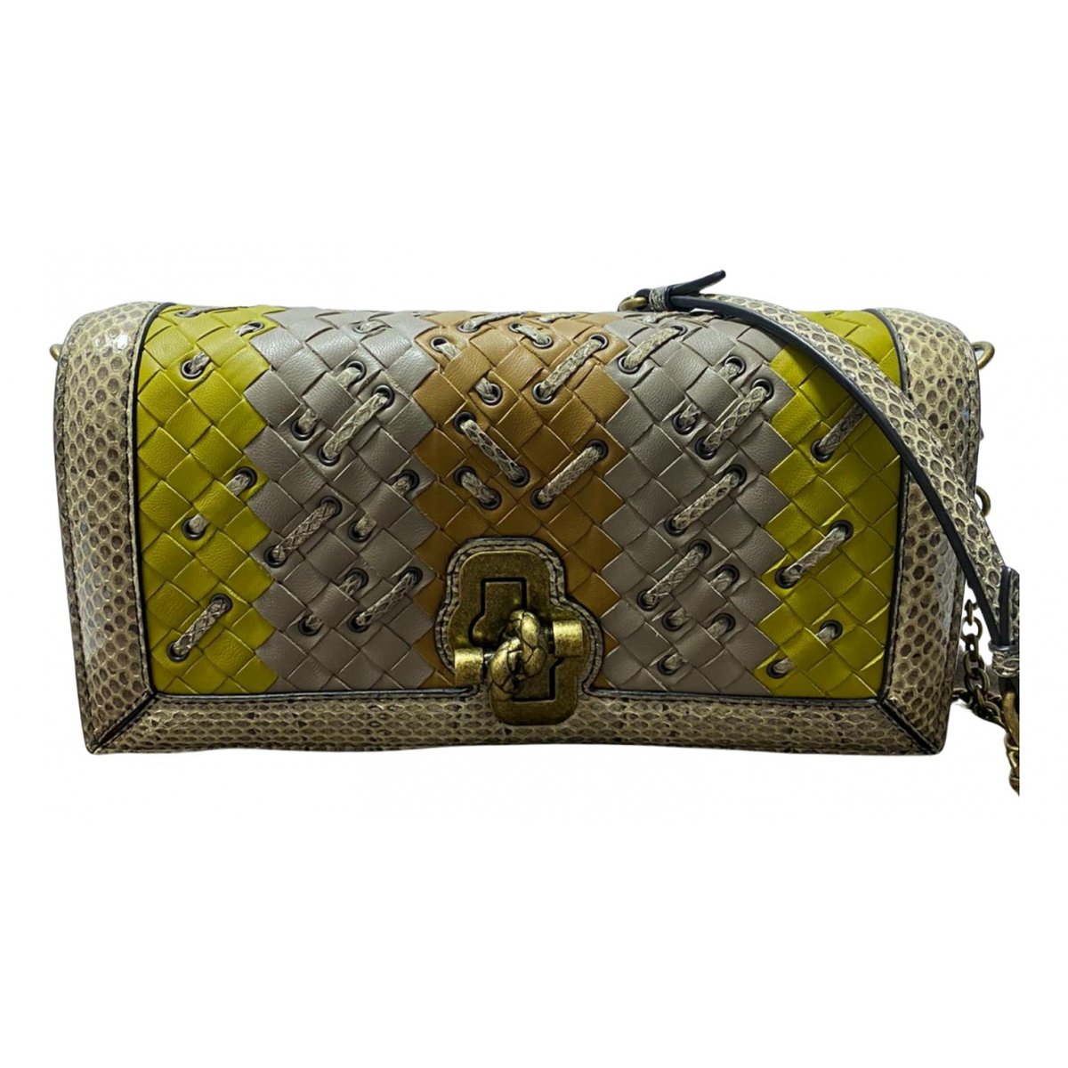 City Knot leather handbag