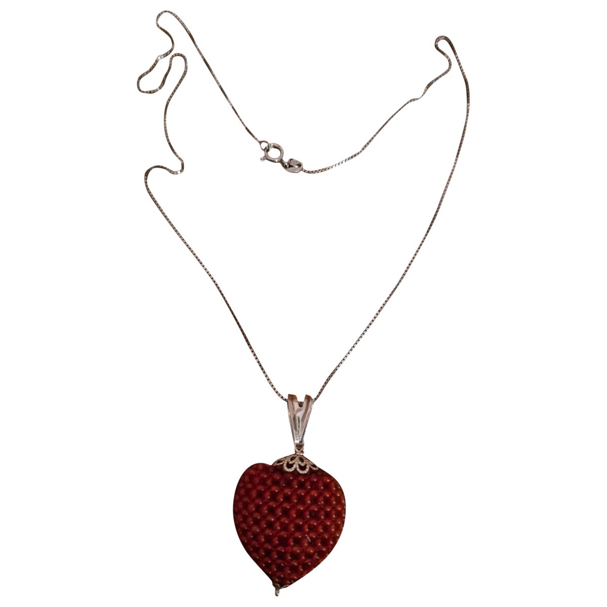 Chaînes silver necklace