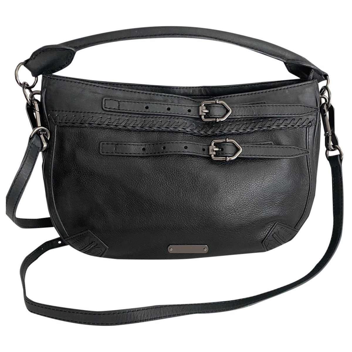 Hobo leather handbag