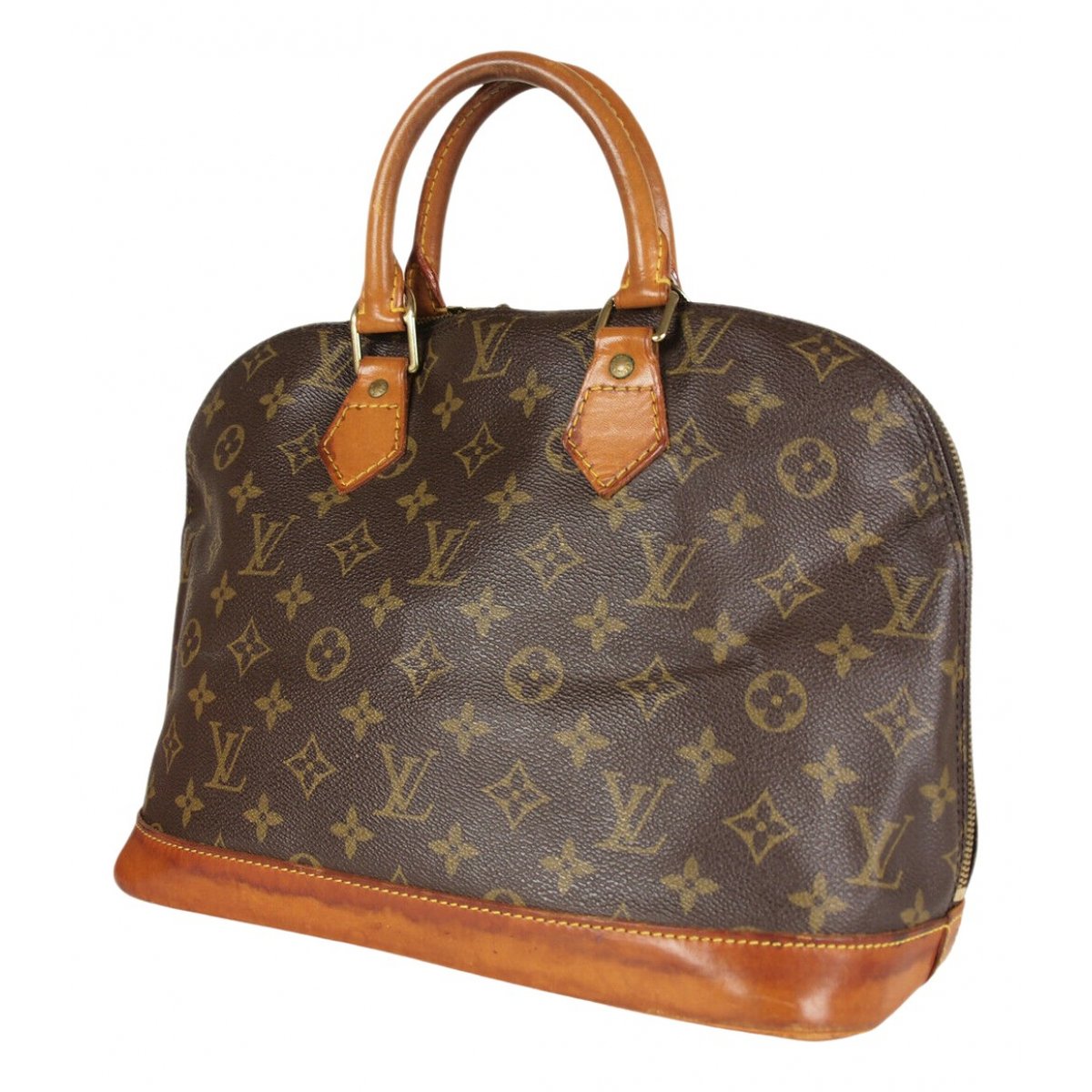 Alma leather handbag