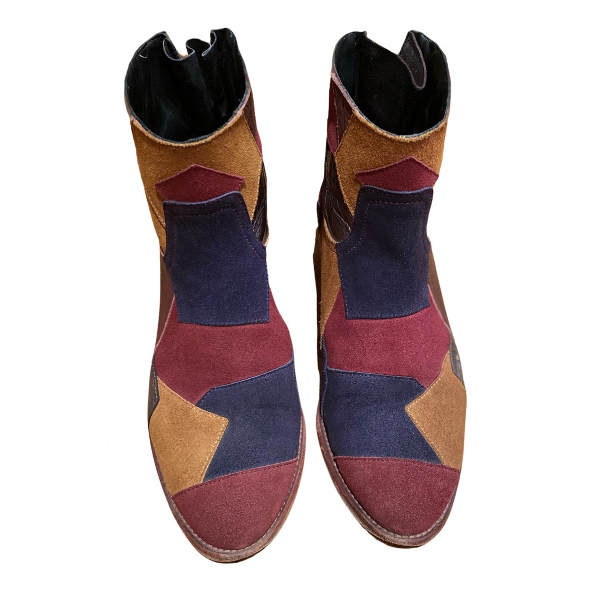 Teddy biker boots