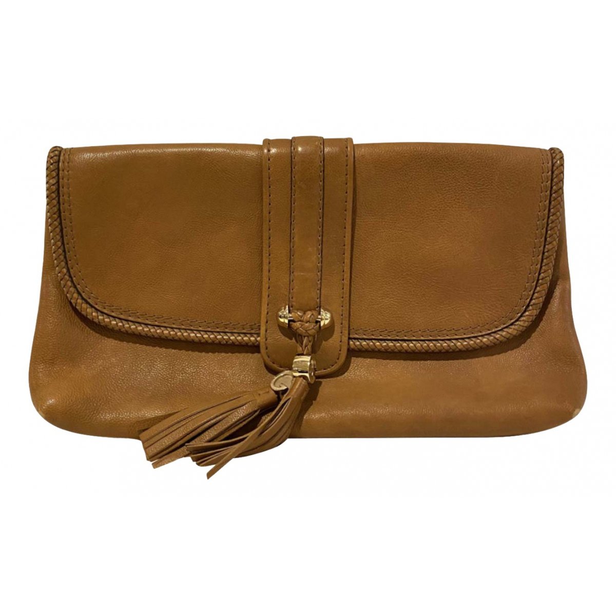 Marrakech leather clutch bag