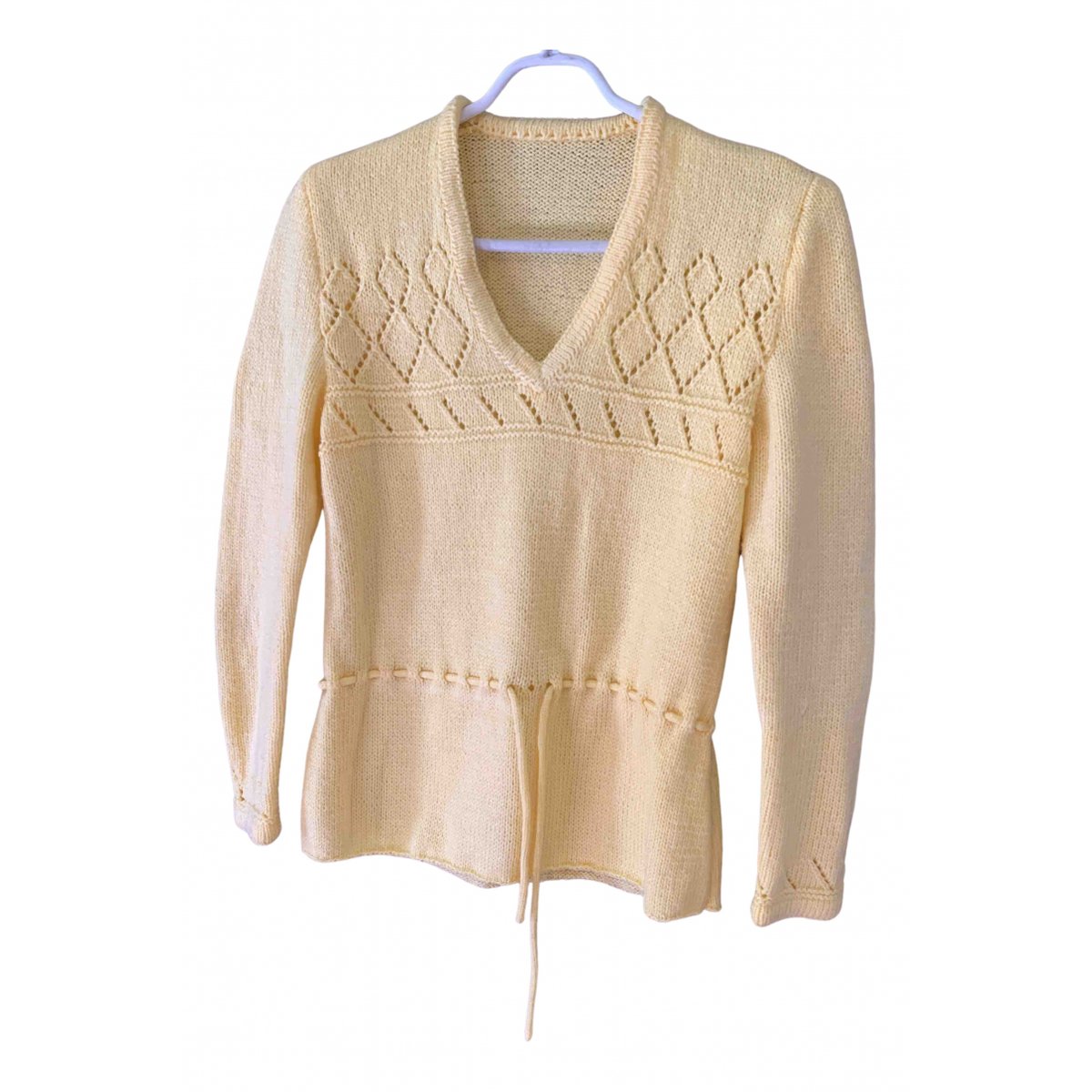 Crochet wool jumper