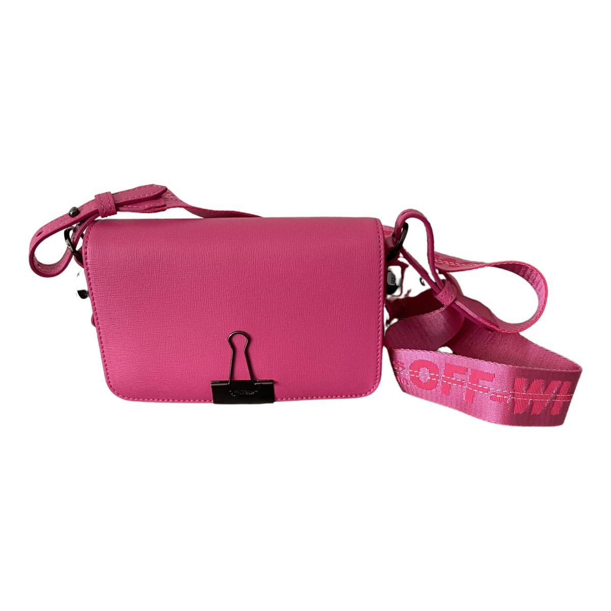 Binder leather handbag