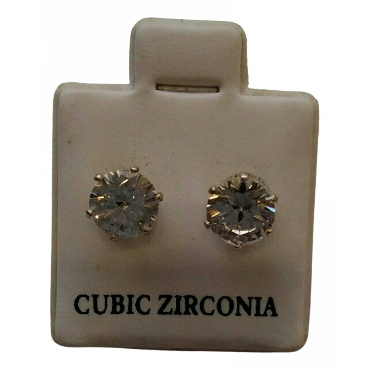 Puces en diamants earrings
