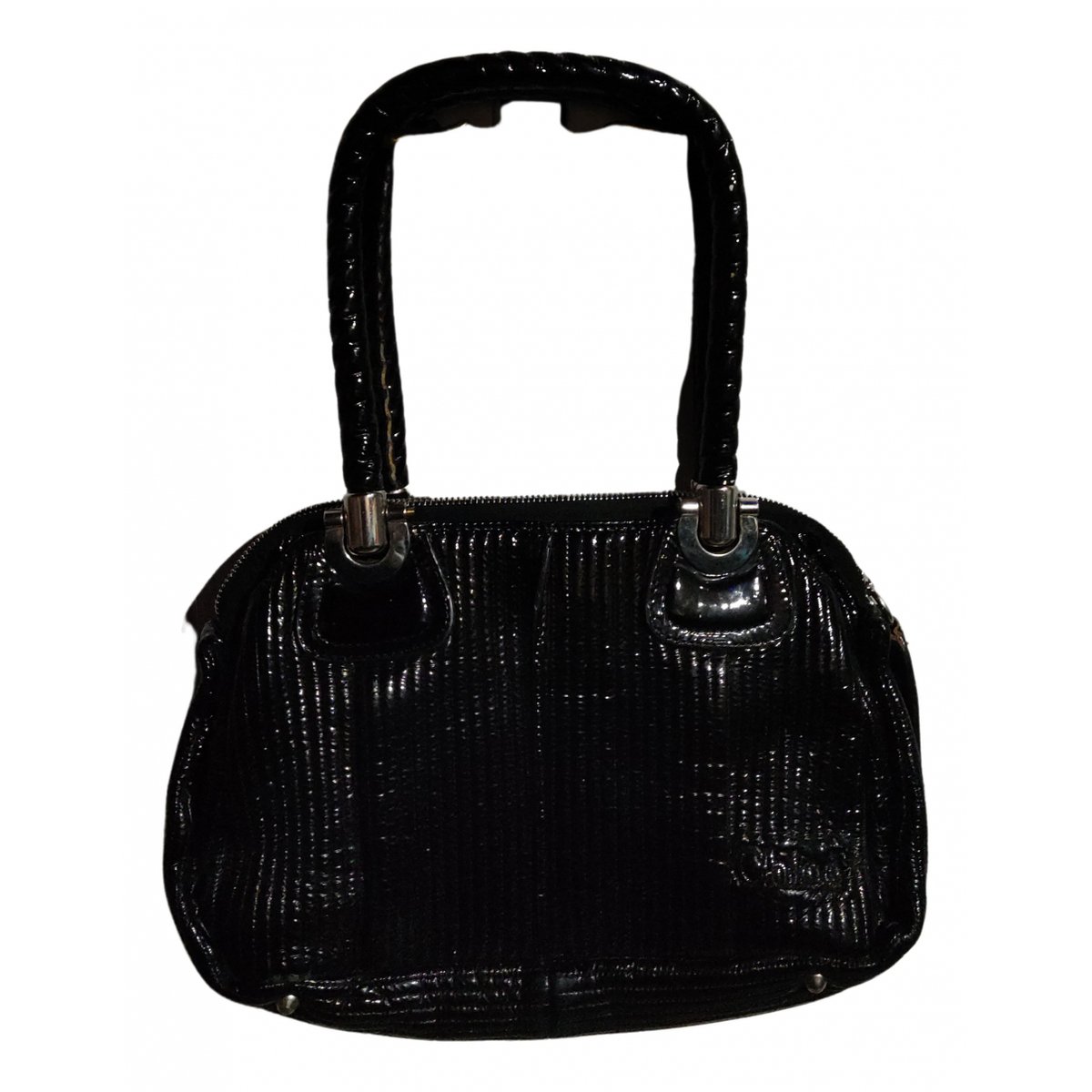 Héloise patent leather handbag
