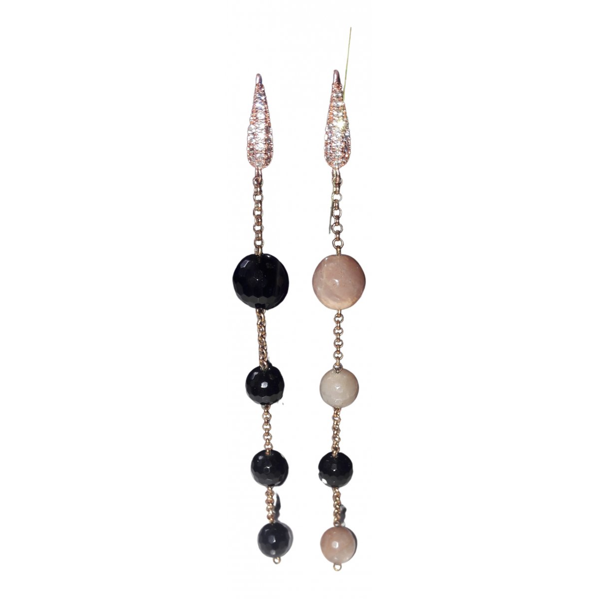 Onyx earrings