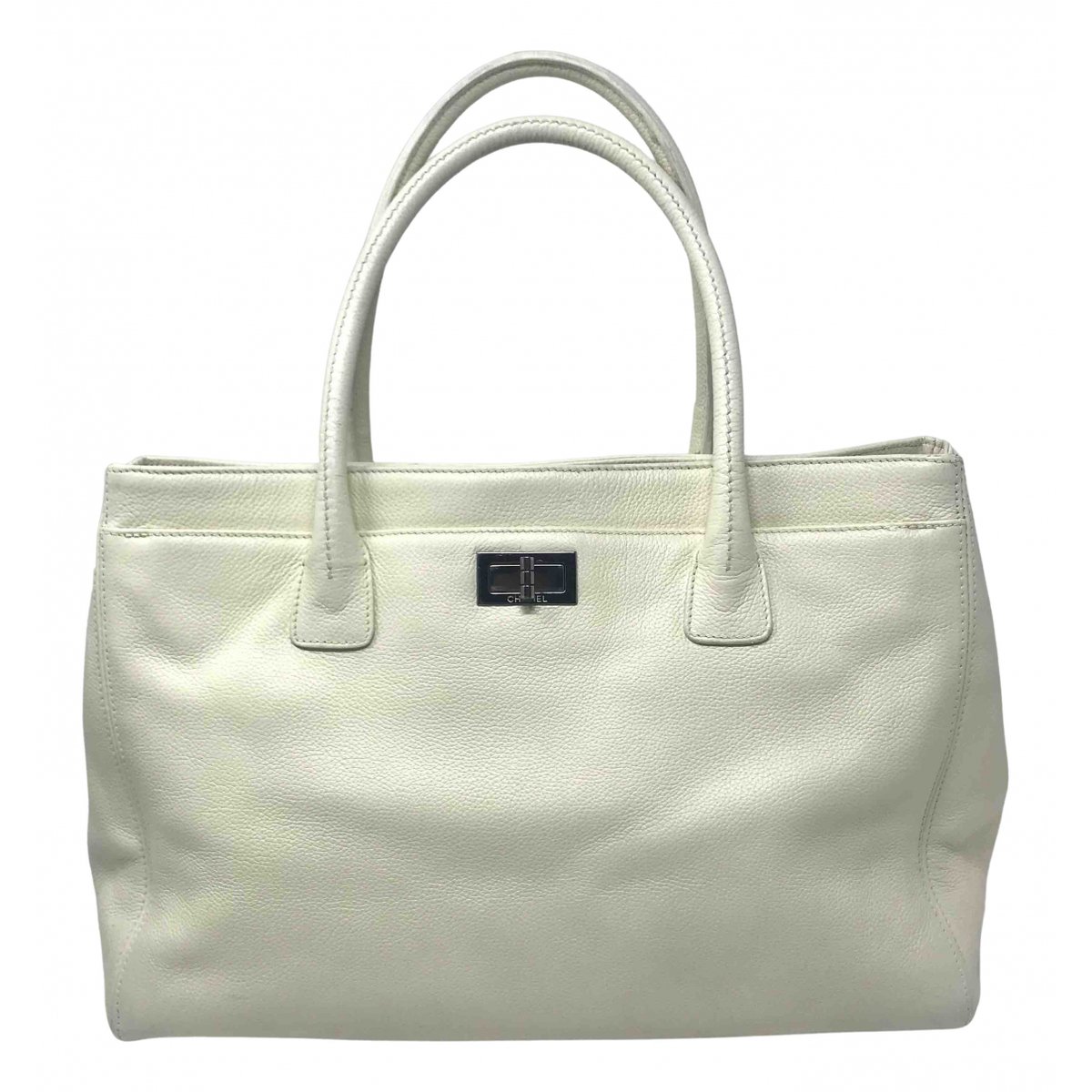 Executive leather tote