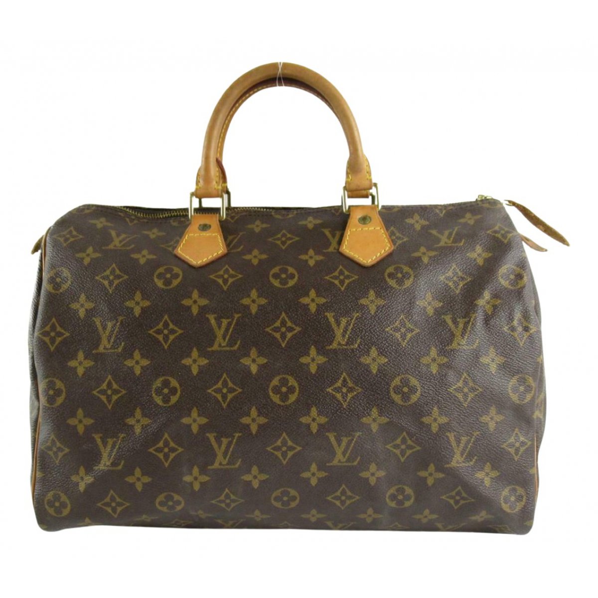 Speedy leather travel bag