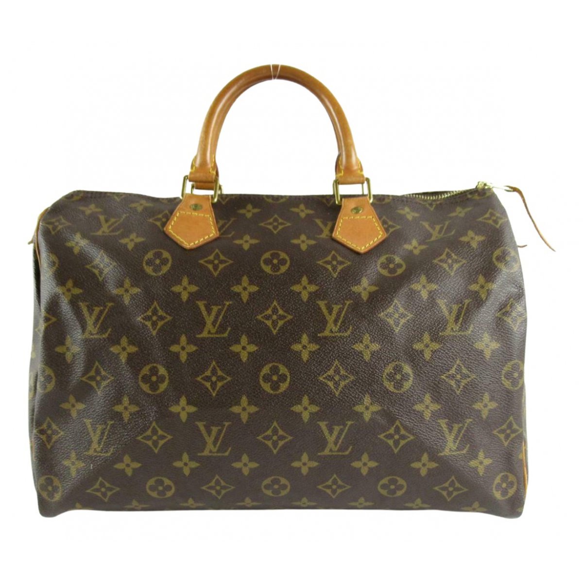 Speedy leather travel bag