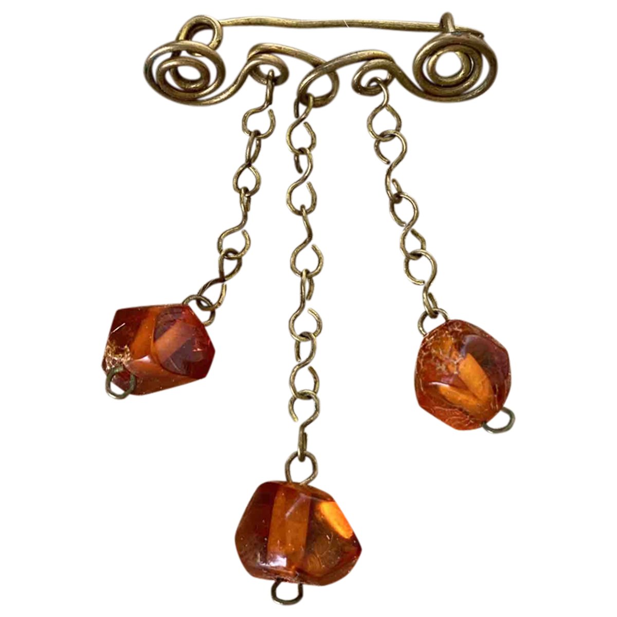 Ambre pin & brooche