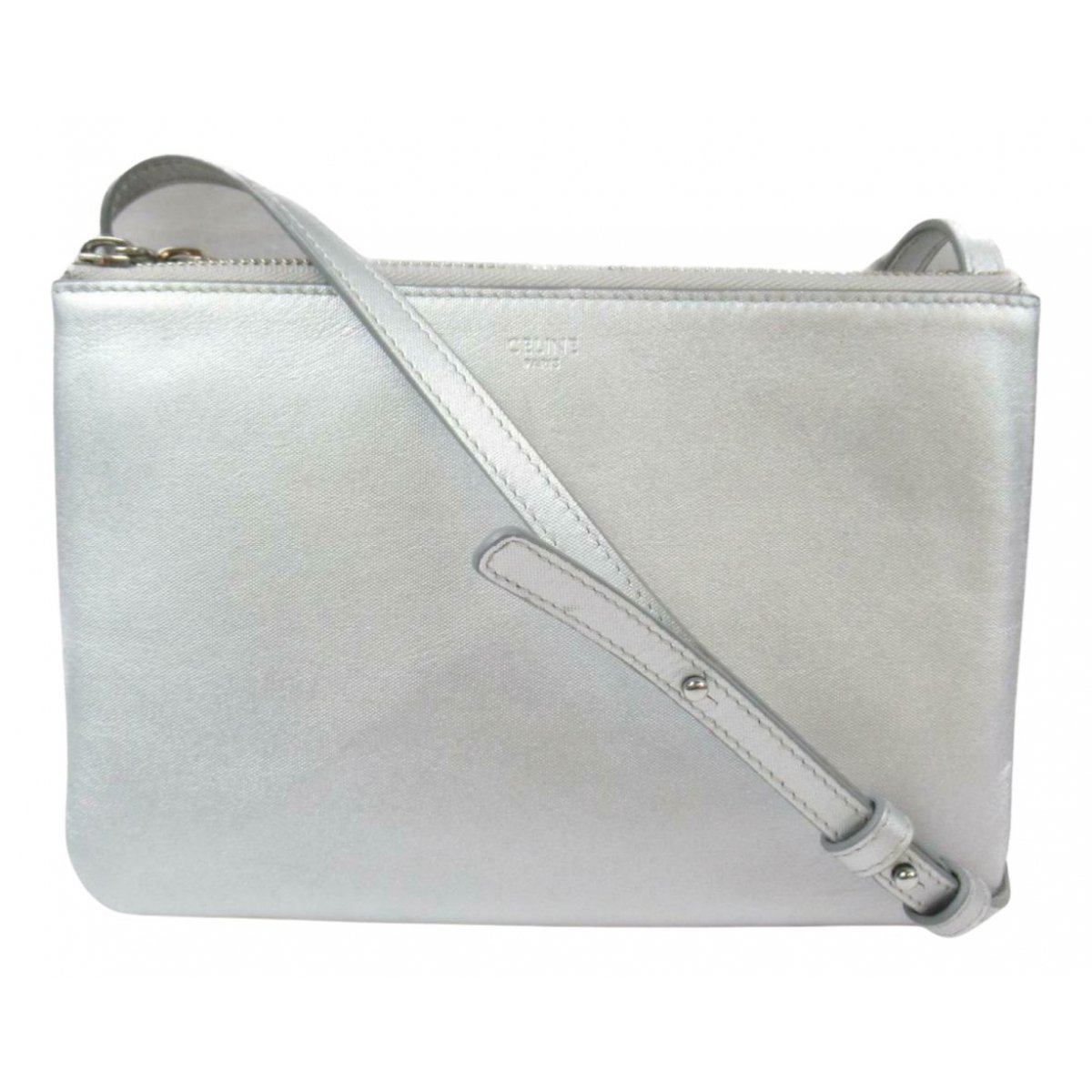Trio leather crossbody bag