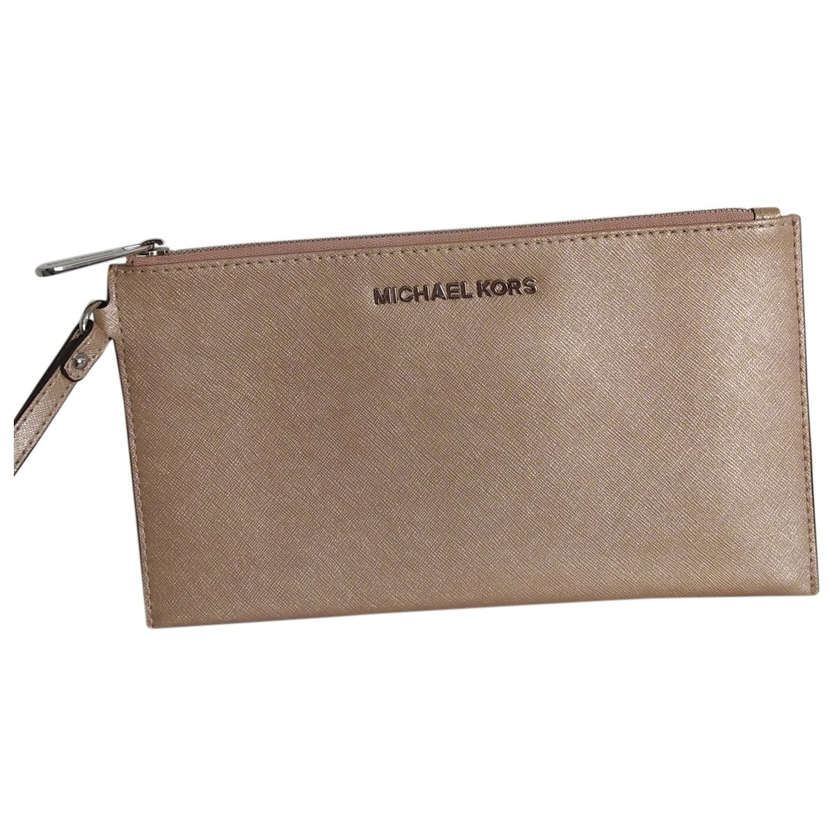 Jet Set leather clutch bag