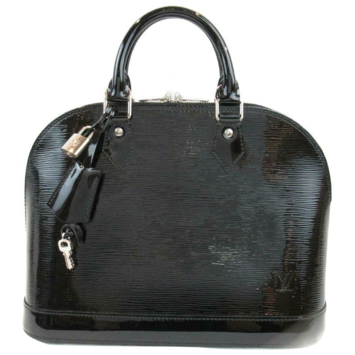 Alma patent leather handbag