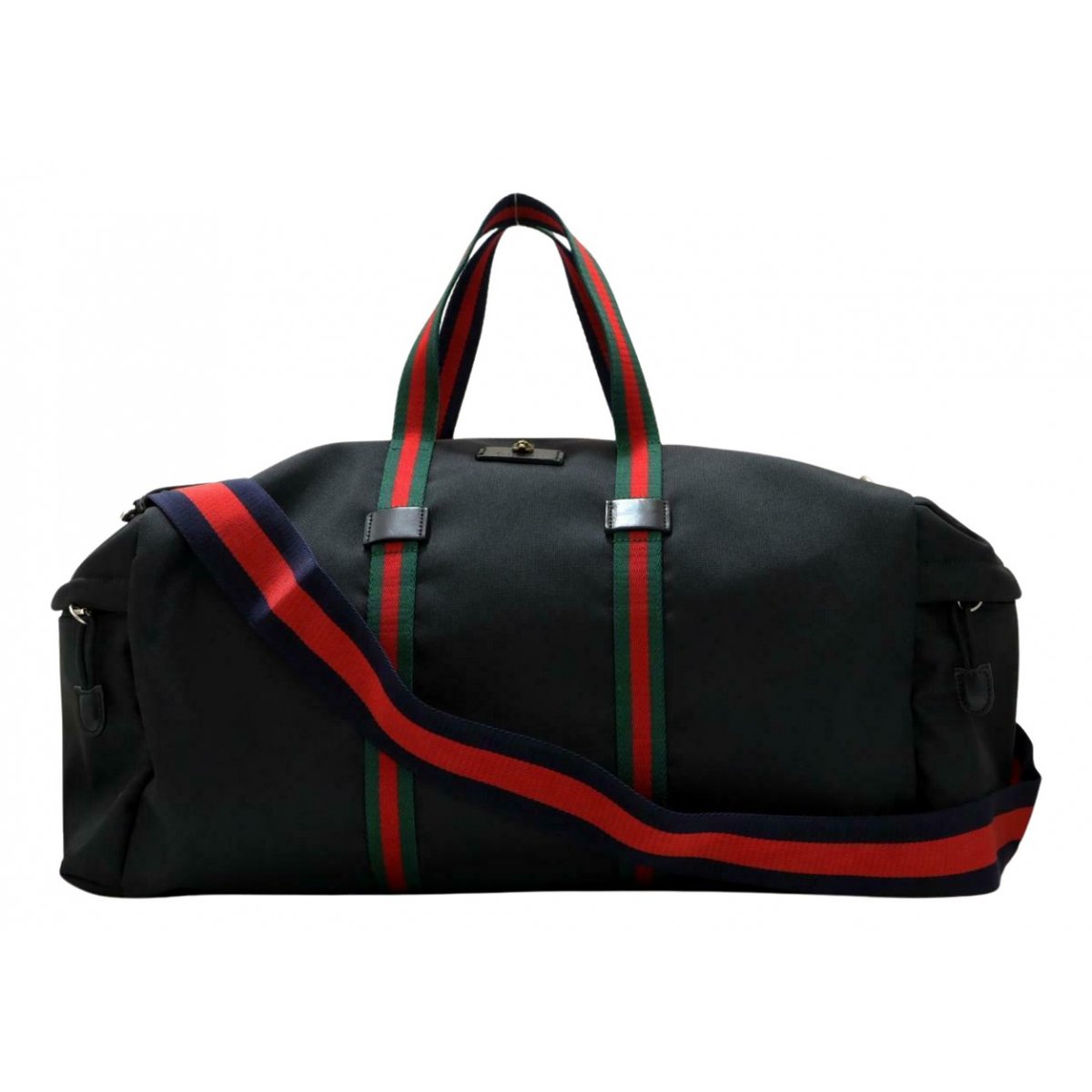 Boston leather travel bag