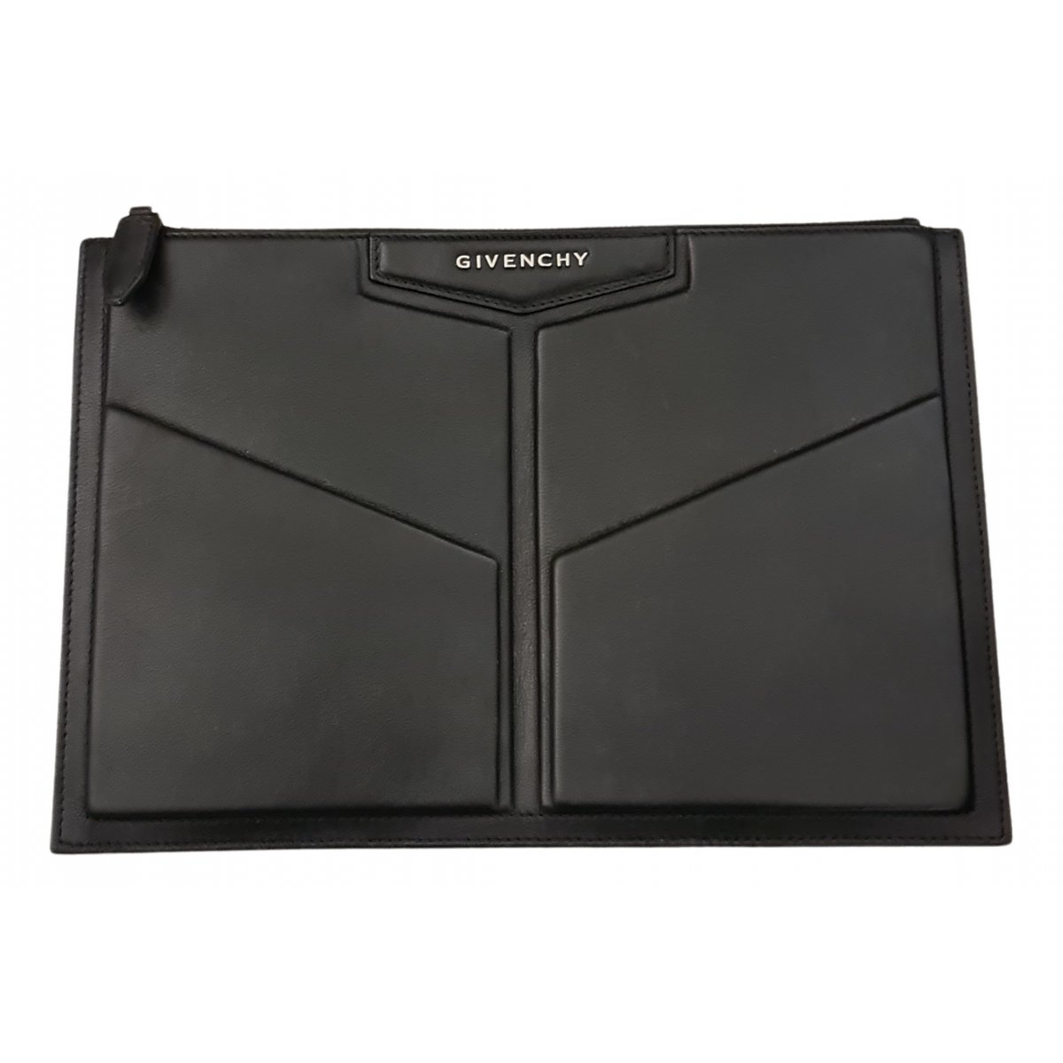 Antigona leather clutch bag