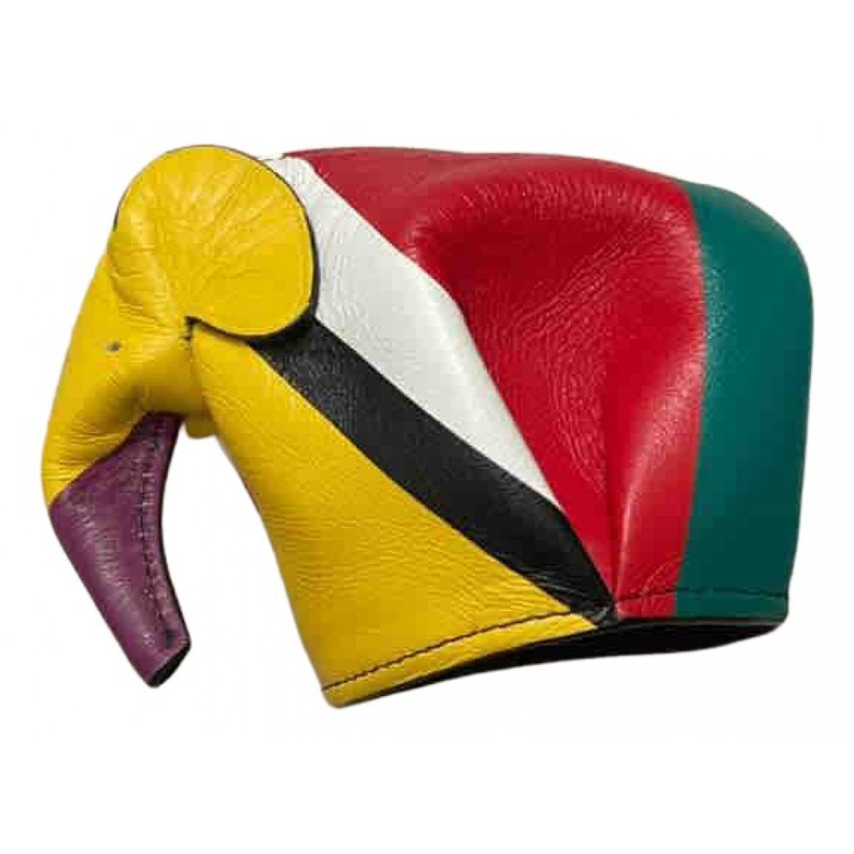 Animals leather purse