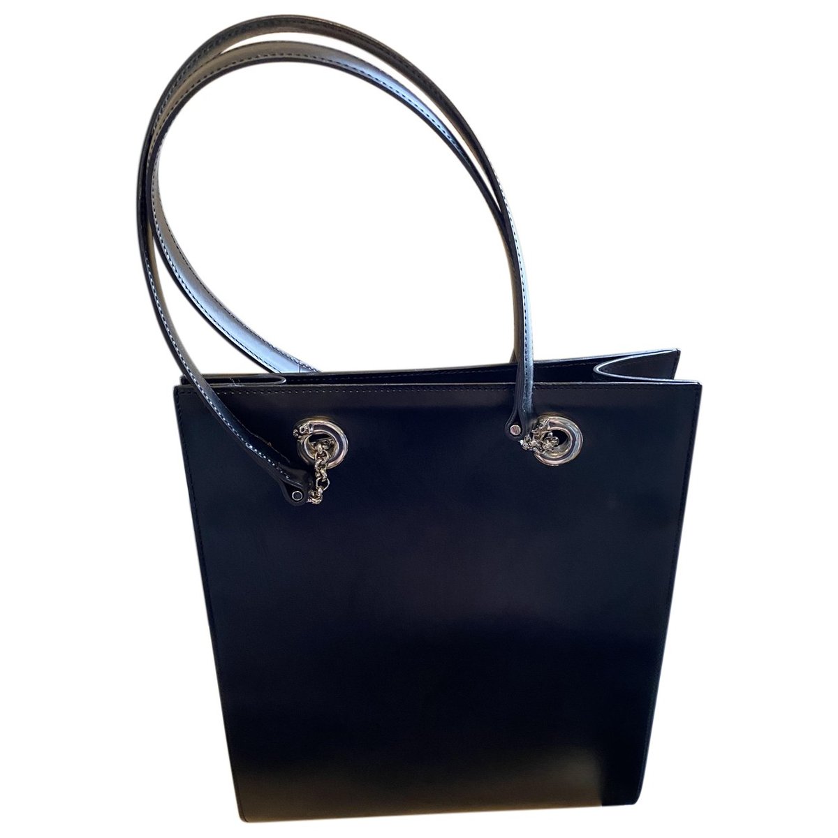 Panthère leather tote