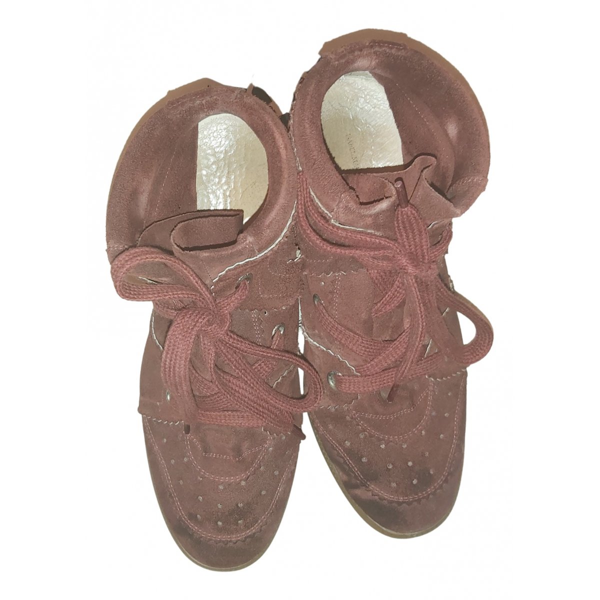 Bobby leather trainers