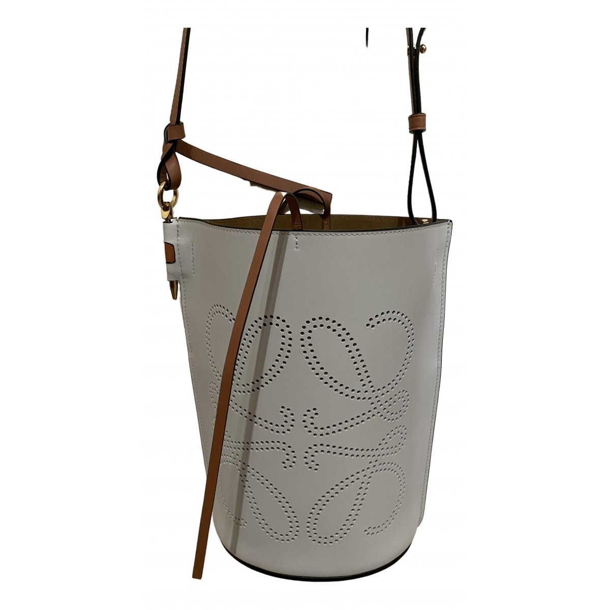 Gate Bucket leather handbag