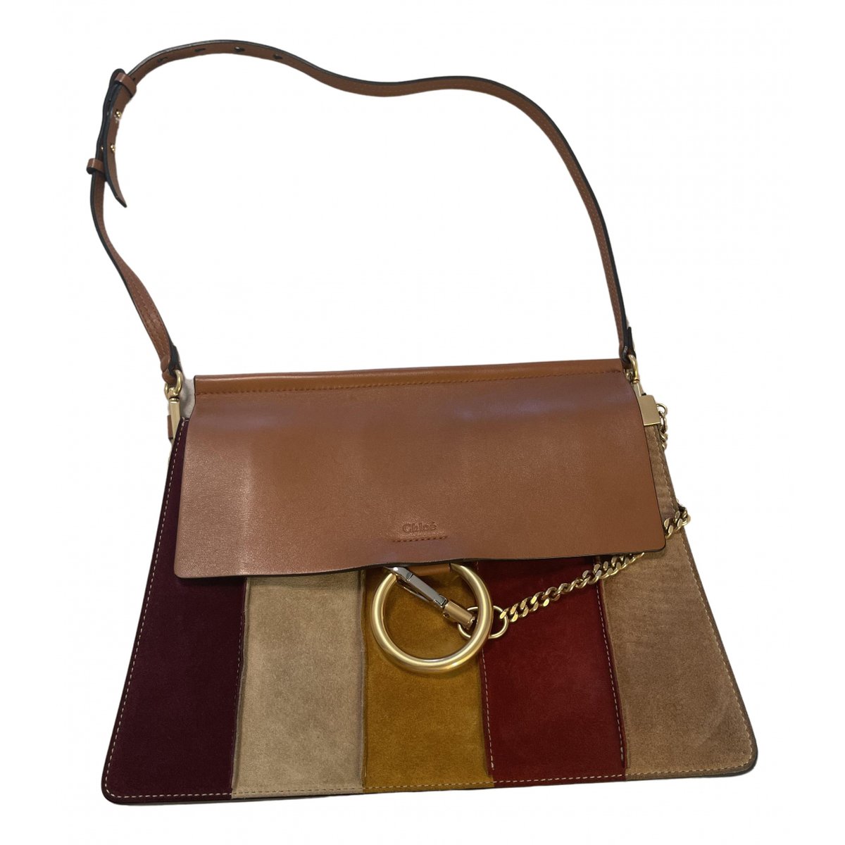 Faye leather handbag
