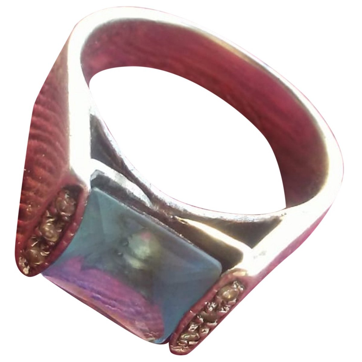 Chevalières silver ring