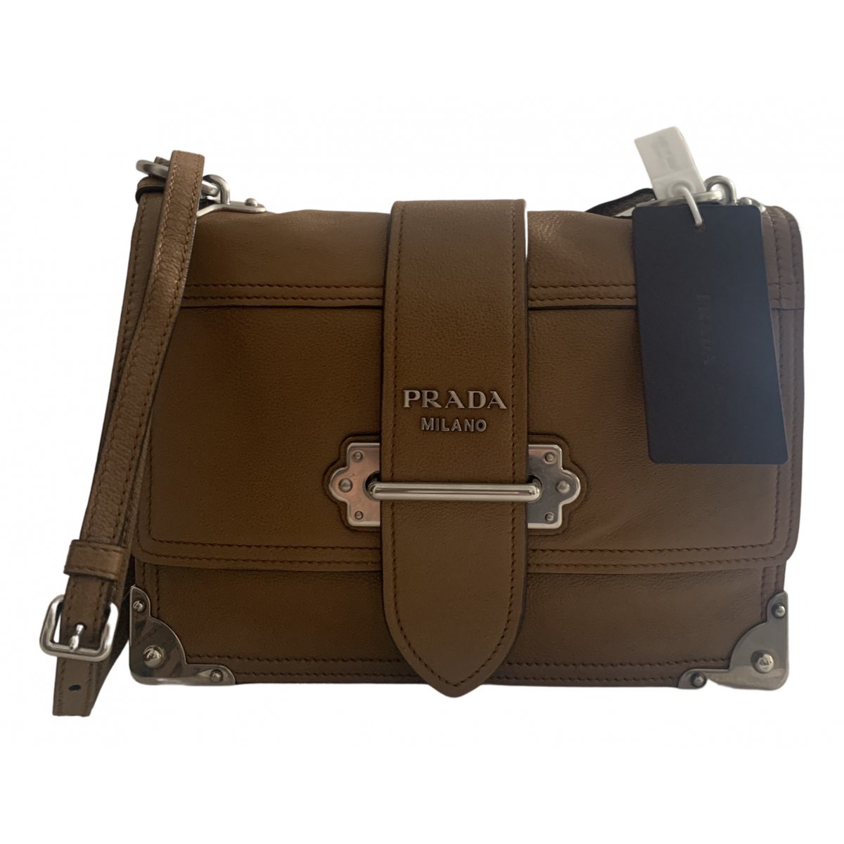 Cahier leather crossbody bag