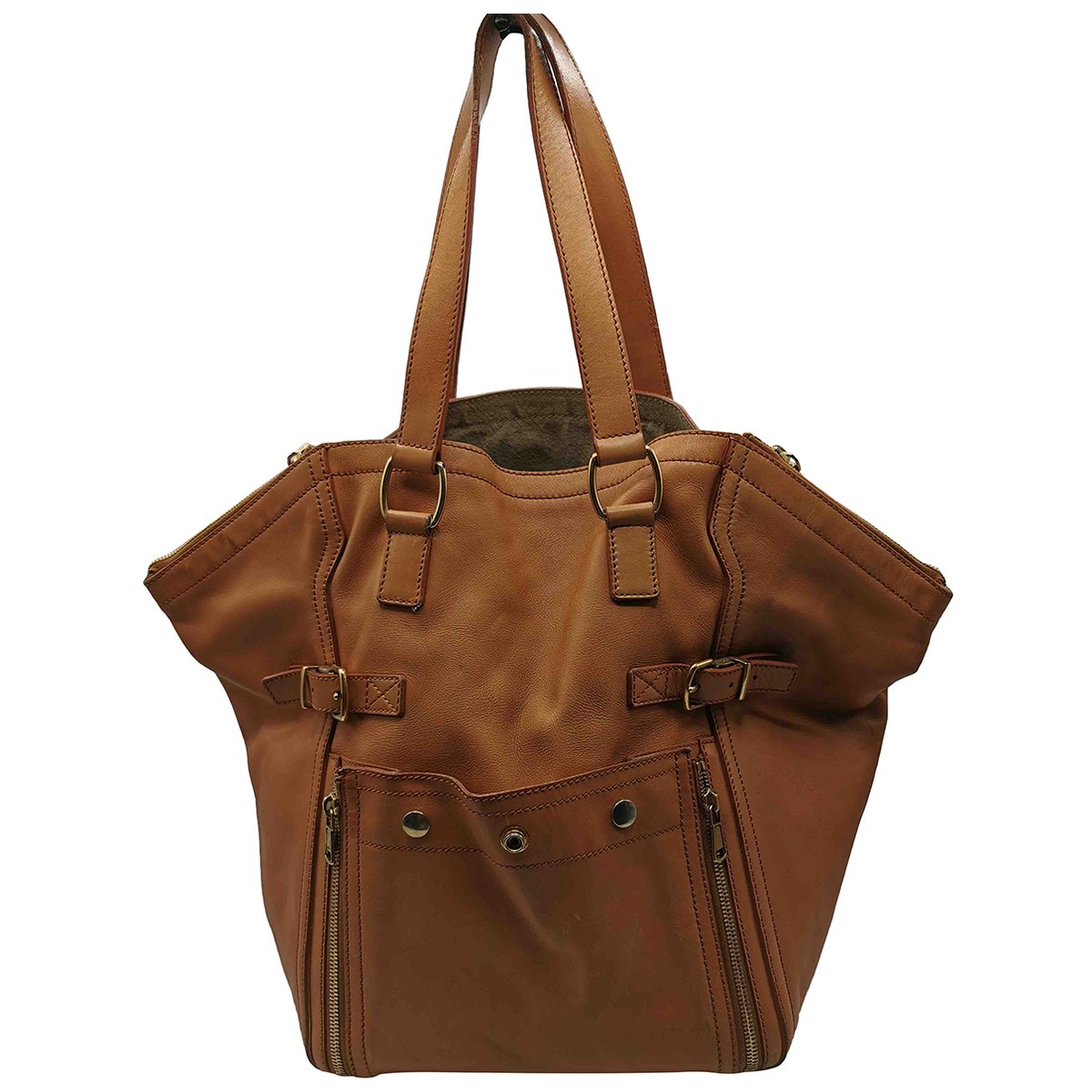 Downtown leather handbag