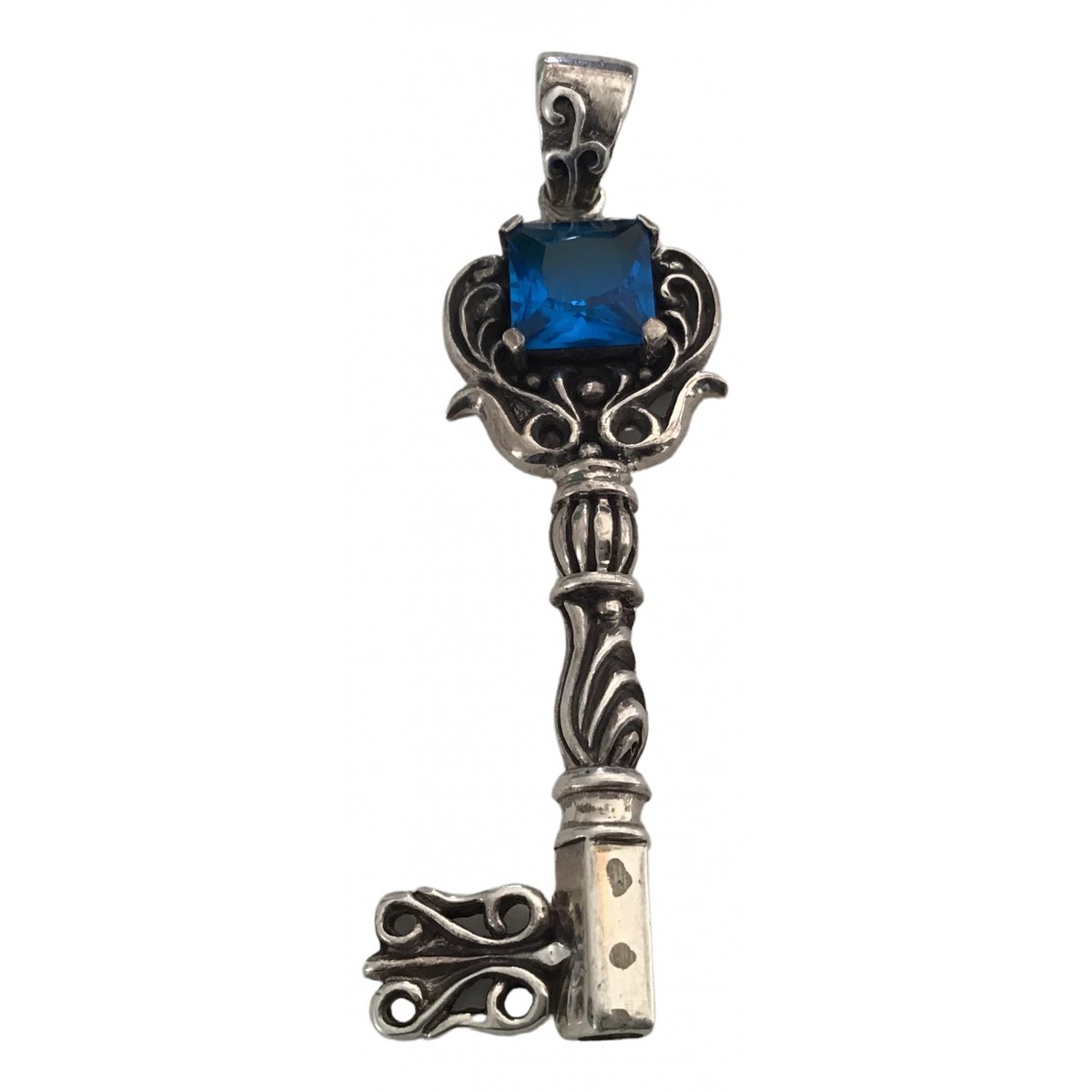 Saphir silver pendant