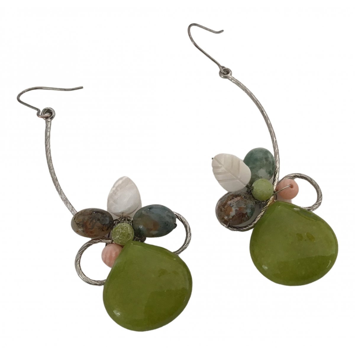 Agate earrings
