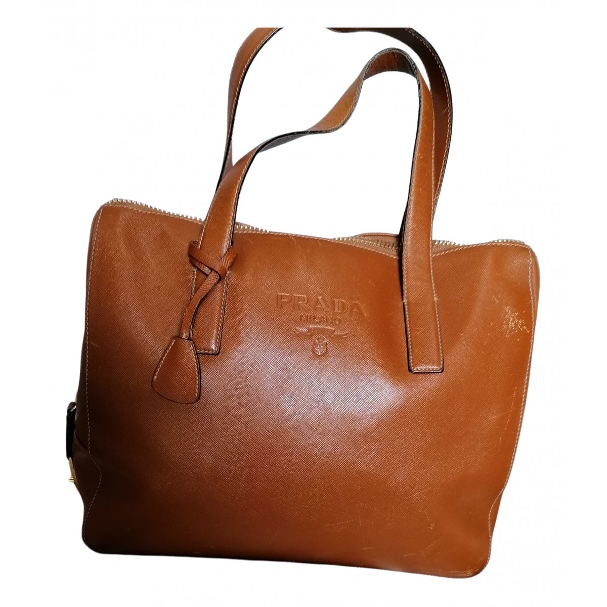 Saffiano leather handbag