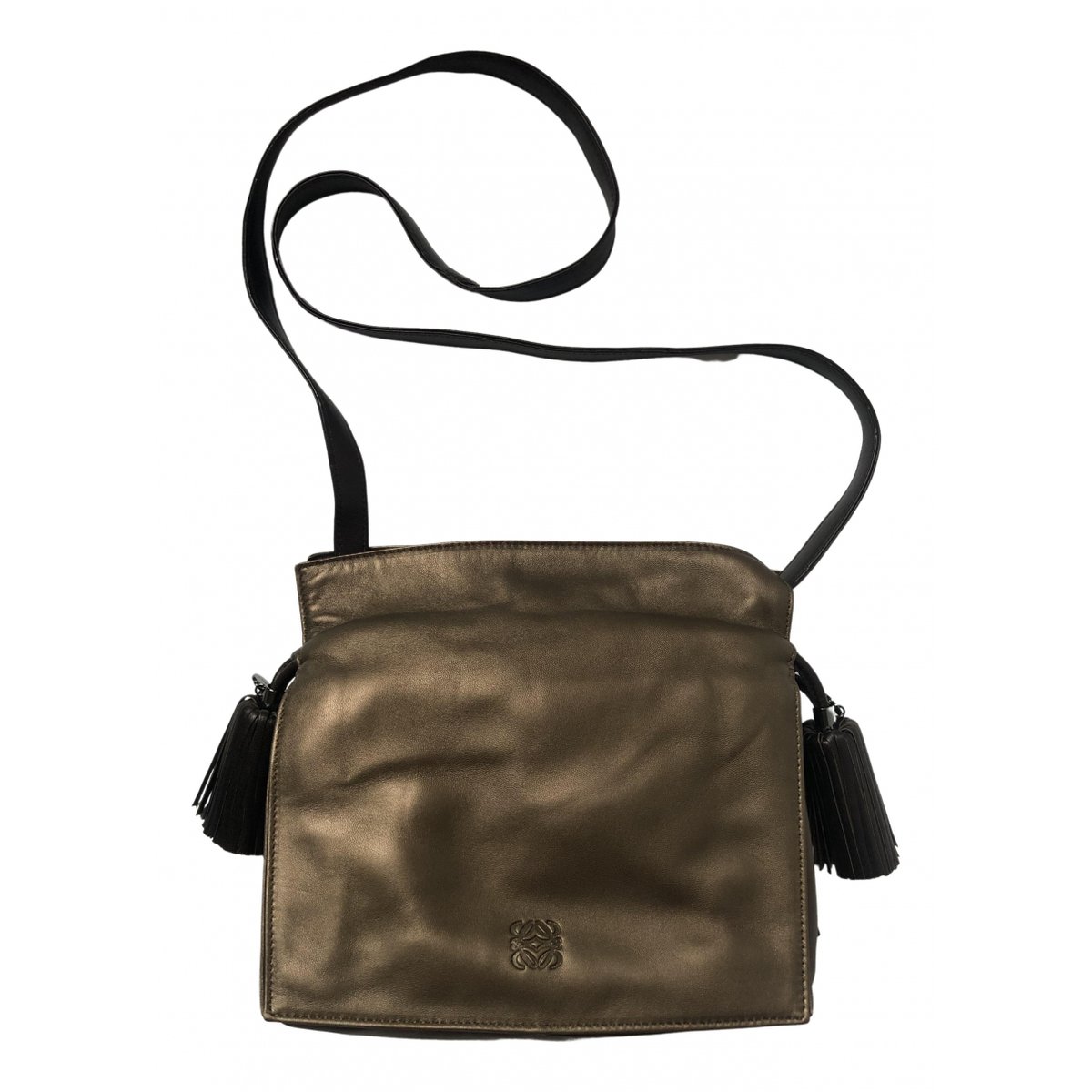 Flamenco leather handbag