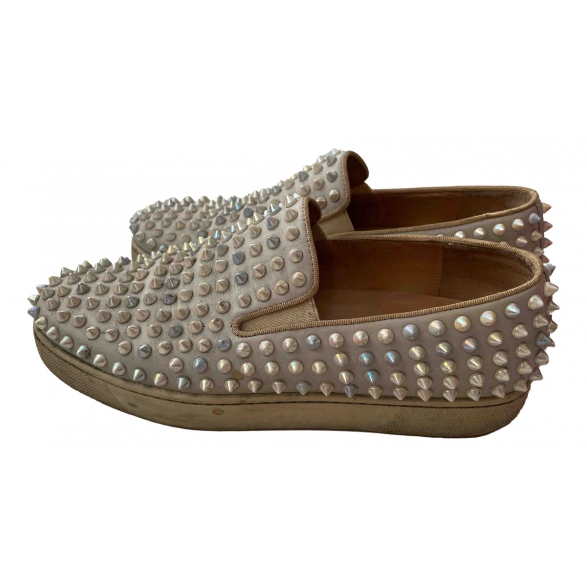 Pik Boat leather trainers
