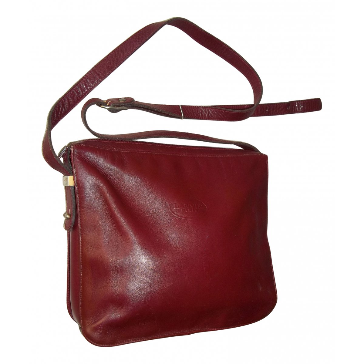Leather crossbody bag