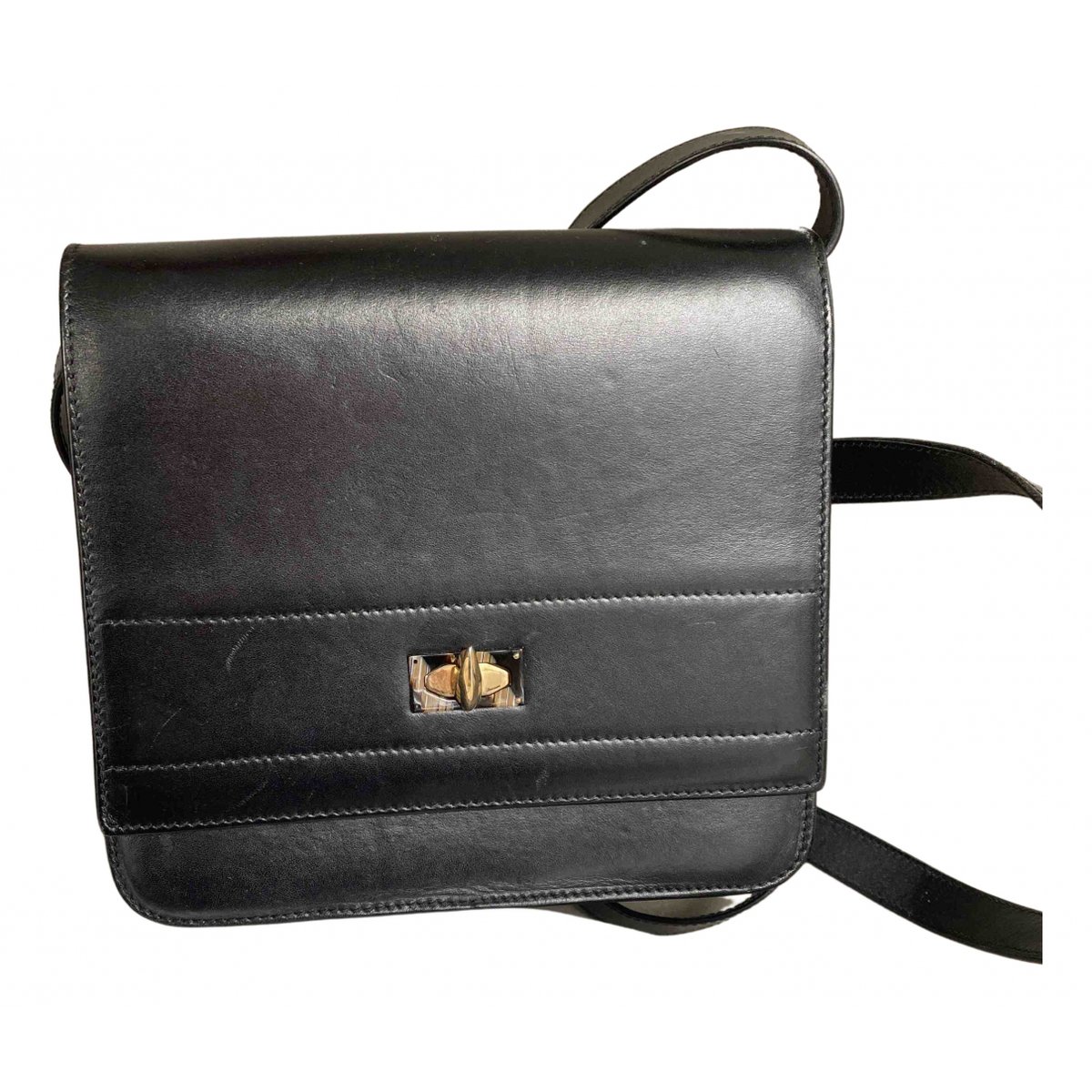 Shark leather crossbody bag