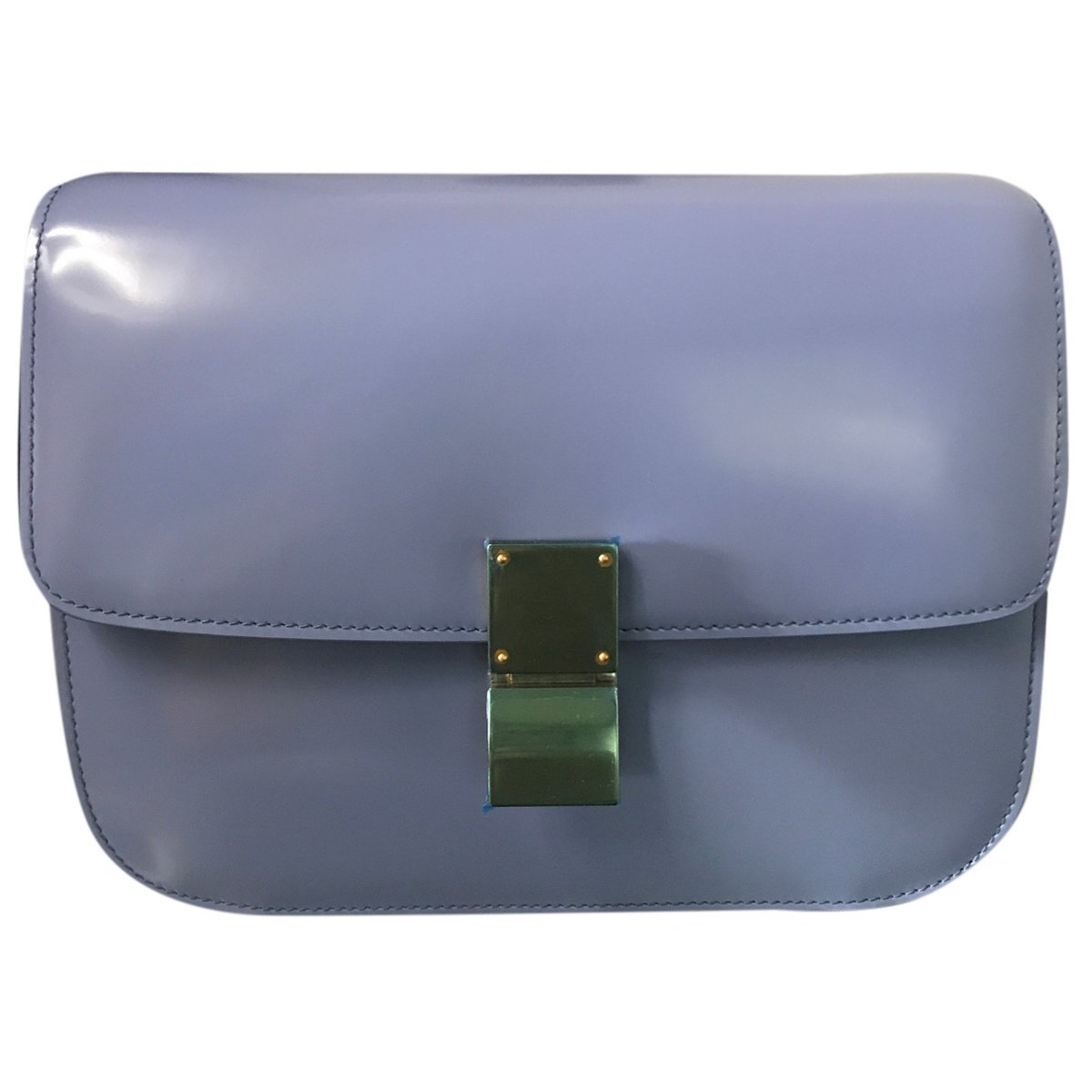 Classic leather crossbody bag